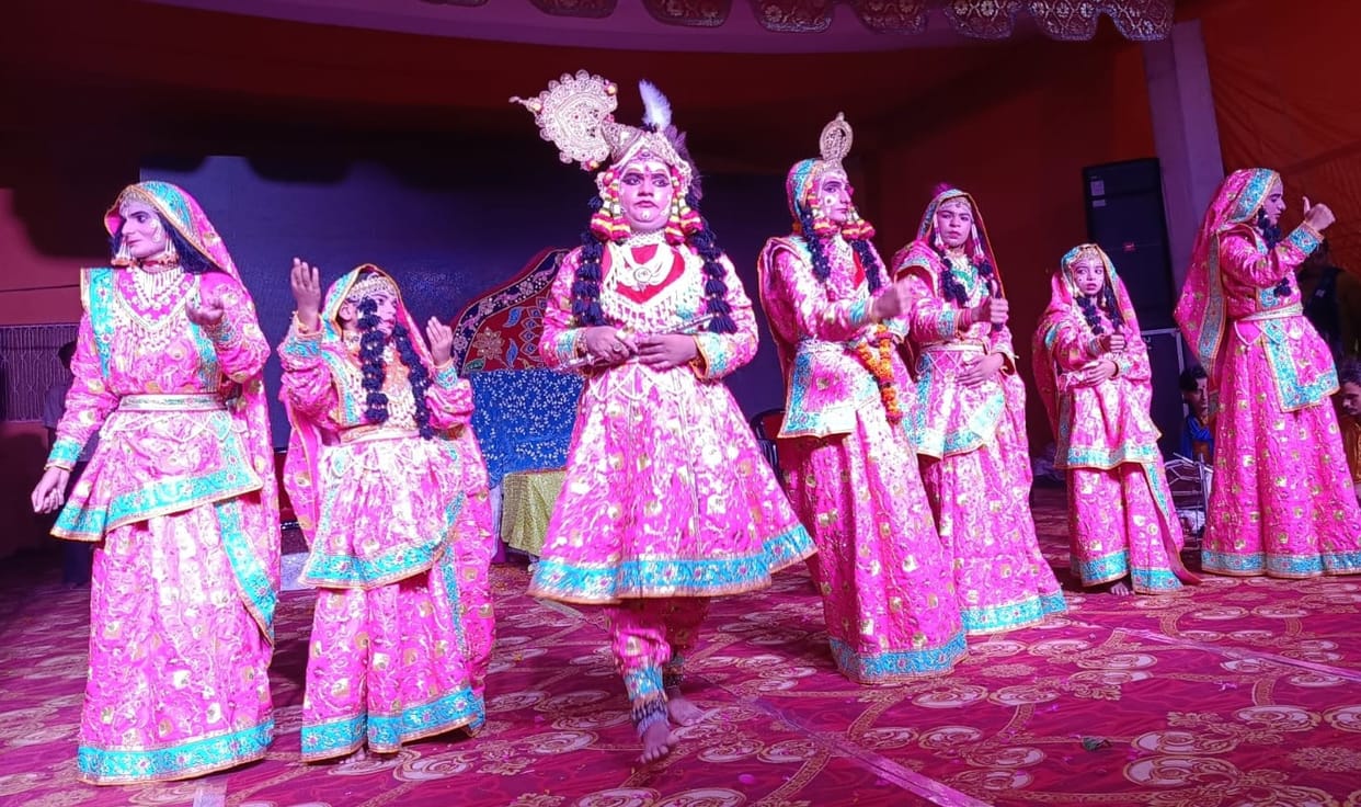 Maharas captivated the hearts of the spectators