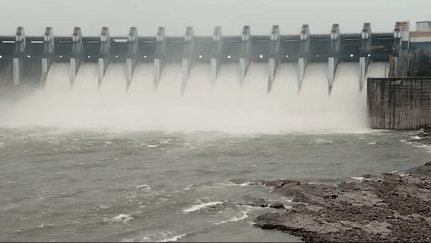 Khandwa Gates of Omkareshwar and Indira Sagar project opened for third time in monsoon season