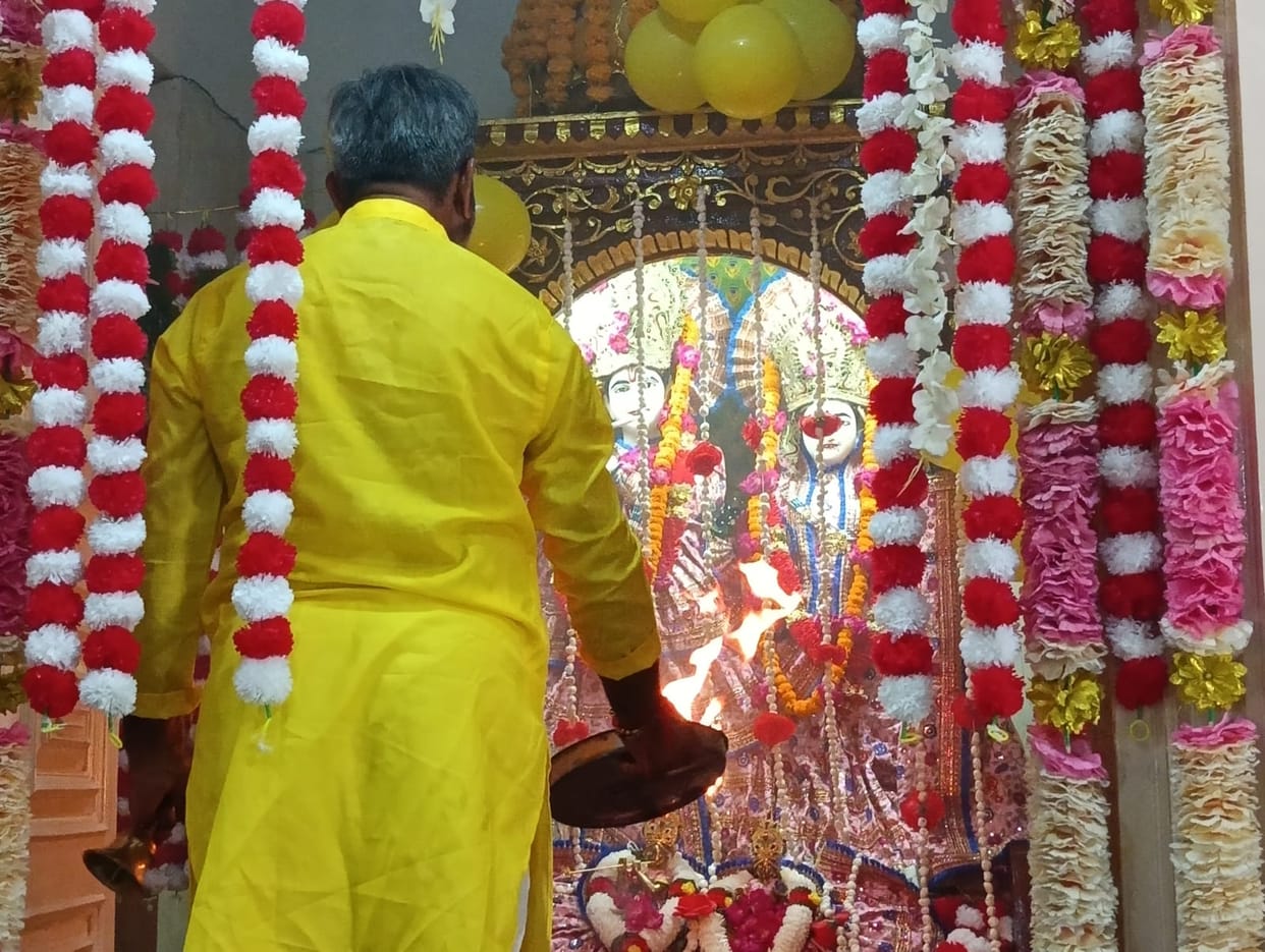 Radhastami celebrated with great pomp, many programs held in temples