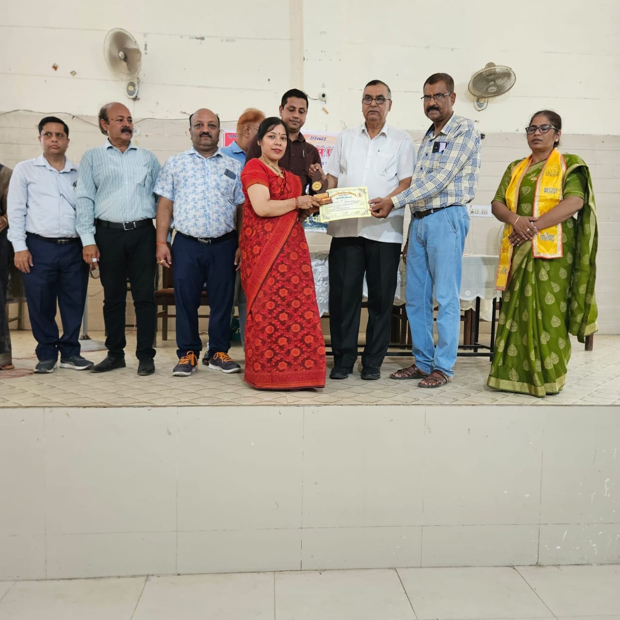 Students and teachers were honored