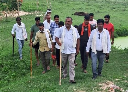 Villager attacked by wild animal, saved his life by running away