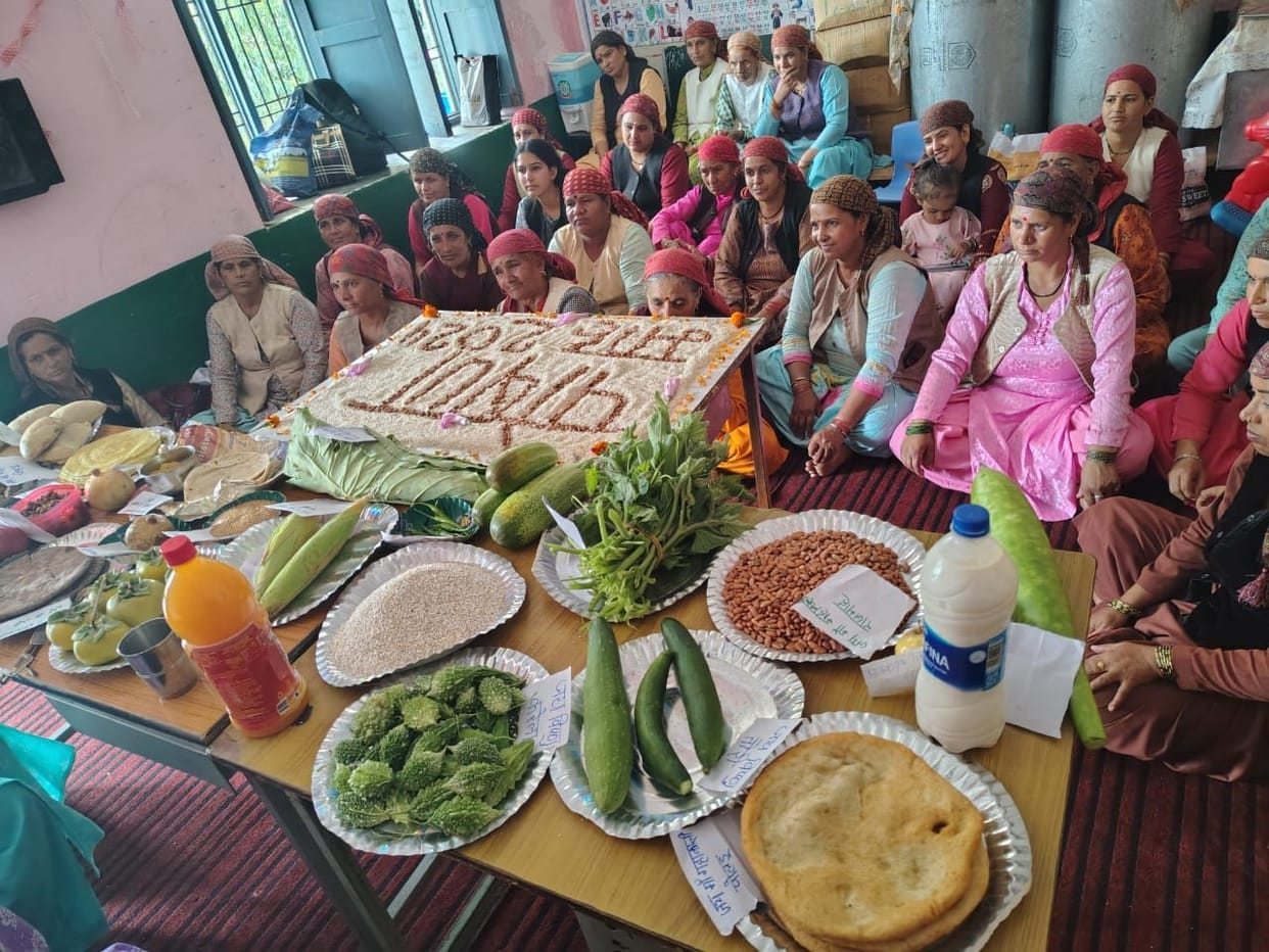 Nutrition Month, Anganwadi Center Sharshaya, Rampur Bushahr, Shimla