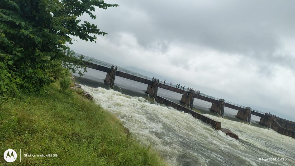 Rivers and drains in spate due to torrential rains in Mahakaushal area
