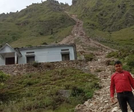 GIC Jaykot in danger due to landslide