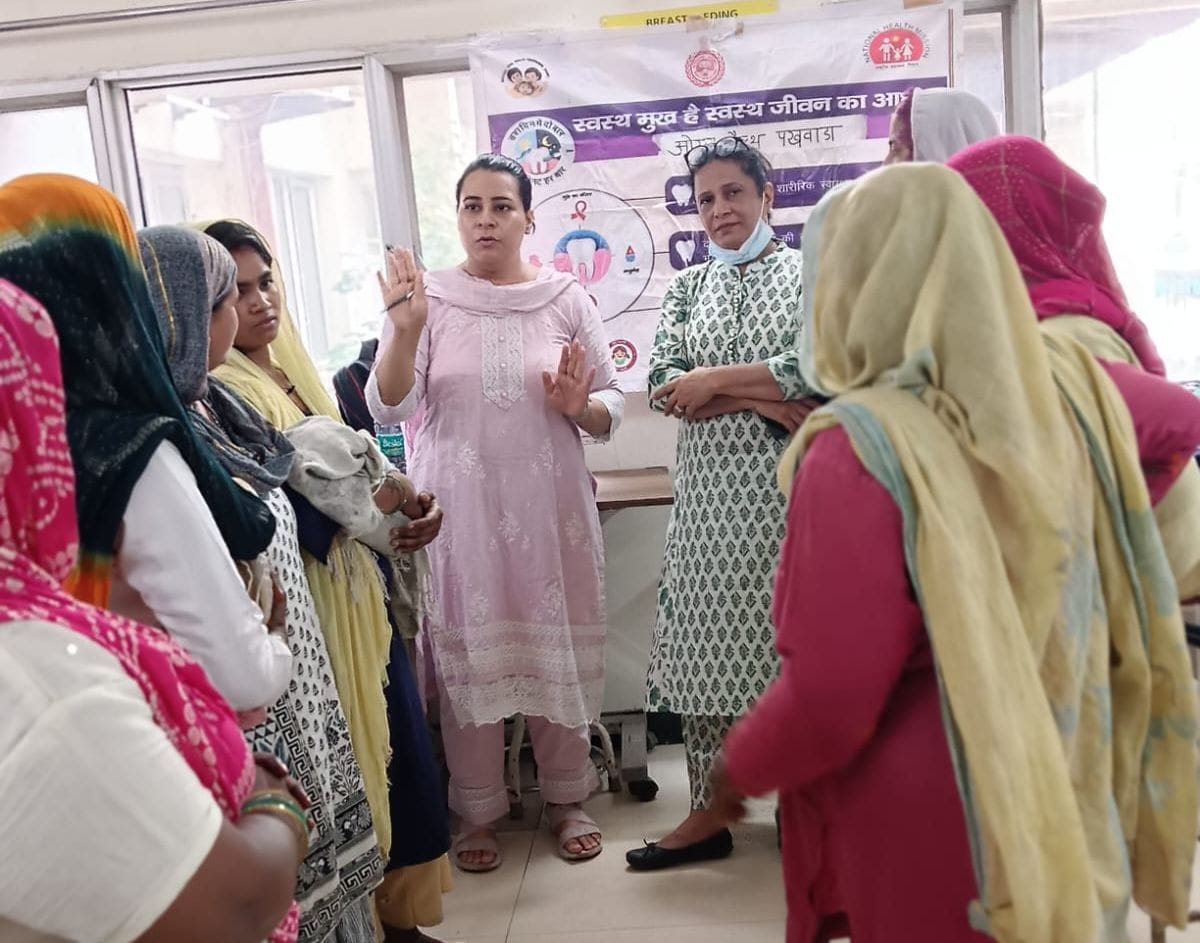 Dental surgeons are making people aware about dental health