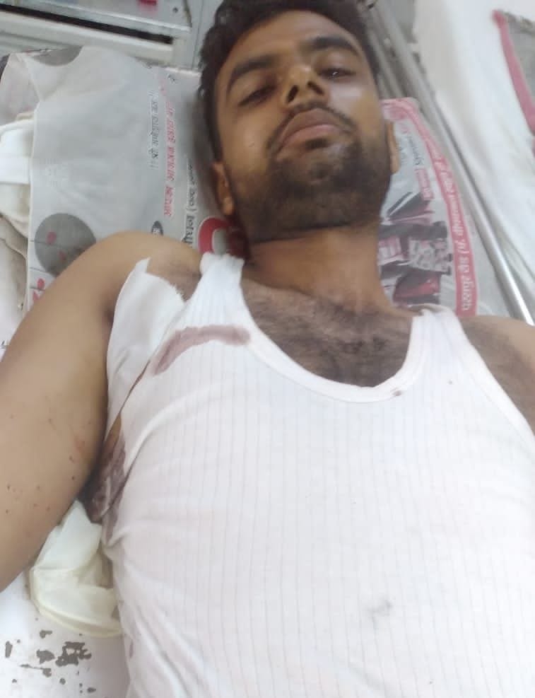The miscreants shot the grocery merchant