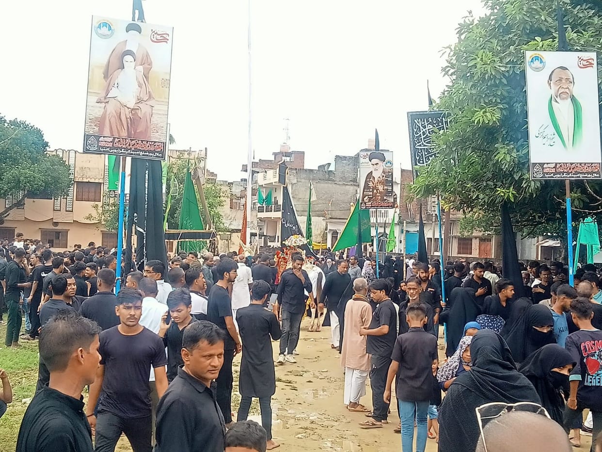 mari procession took place amidst Alvidai Salam
