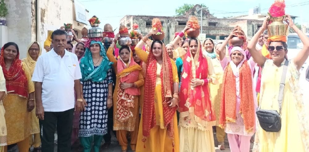 Shrimad Bhagwat started in Nayanadevi temple of Morbad