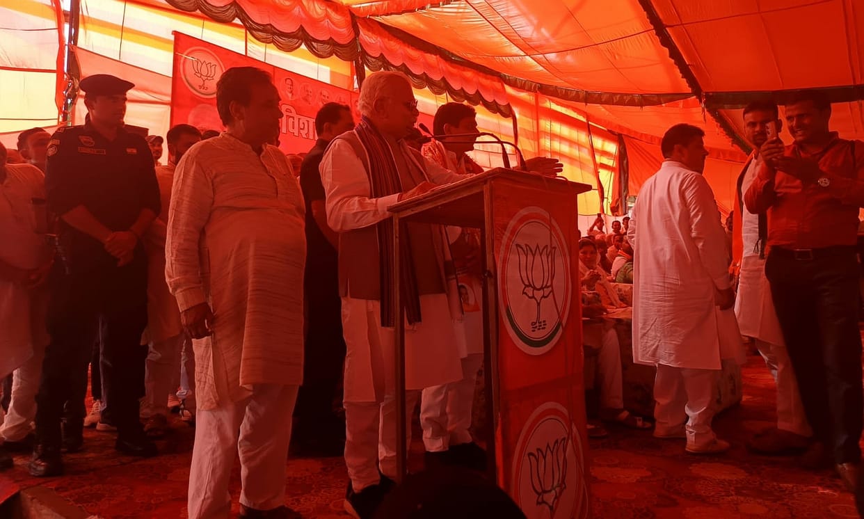 Gave jobs to youth without any expense or slip: Manohar Lal