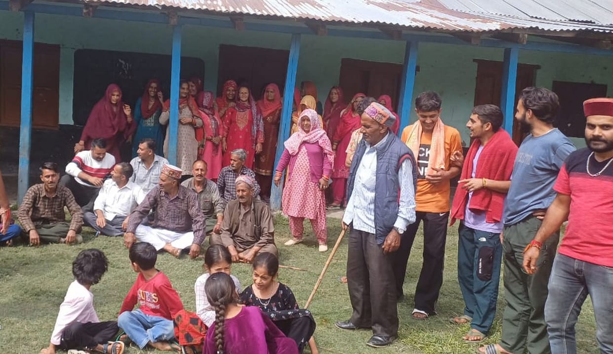 Students did not reach Ranjani Primary School even on the third day