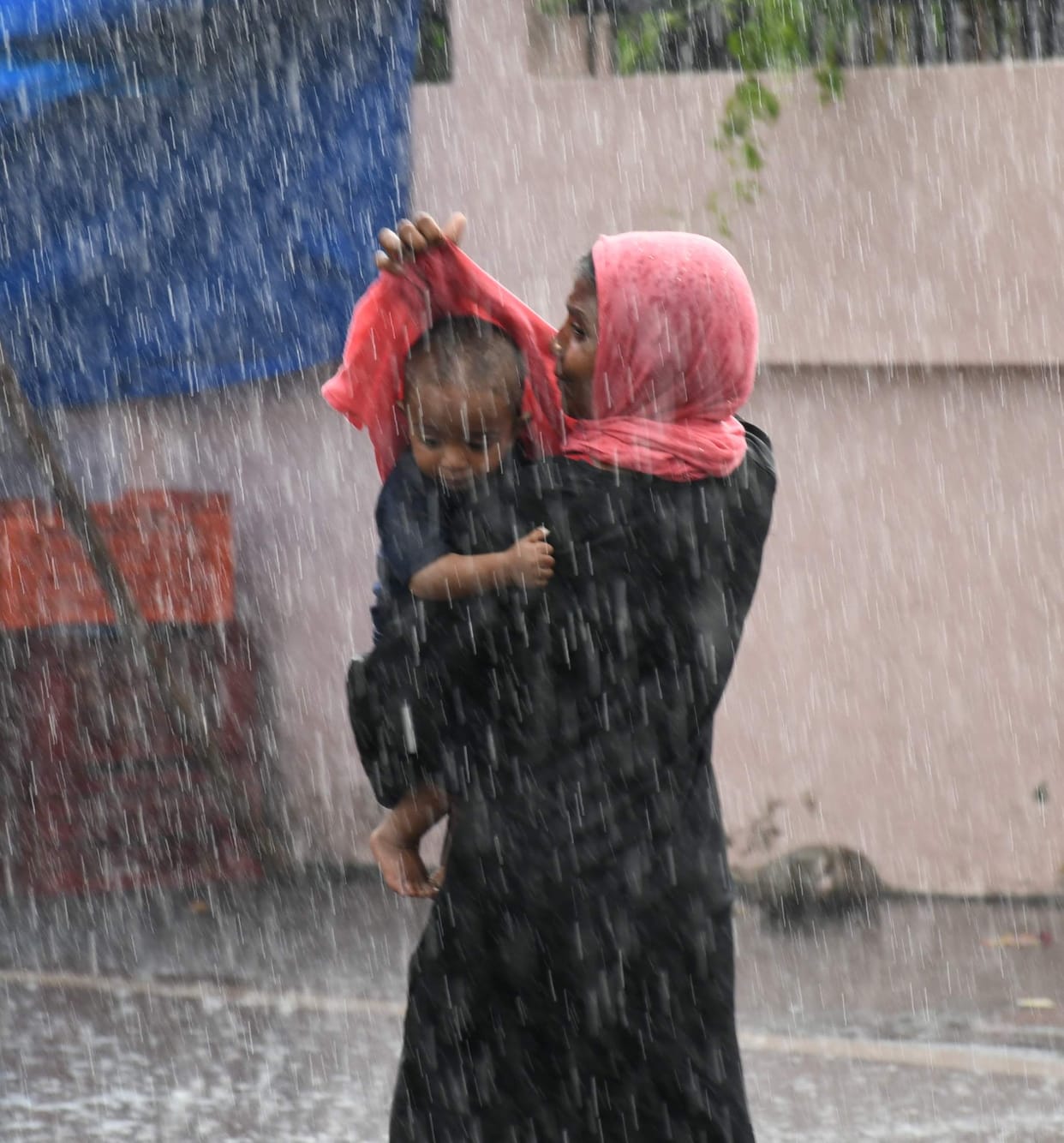 Life disrupted due to heavy rain in Haldwani