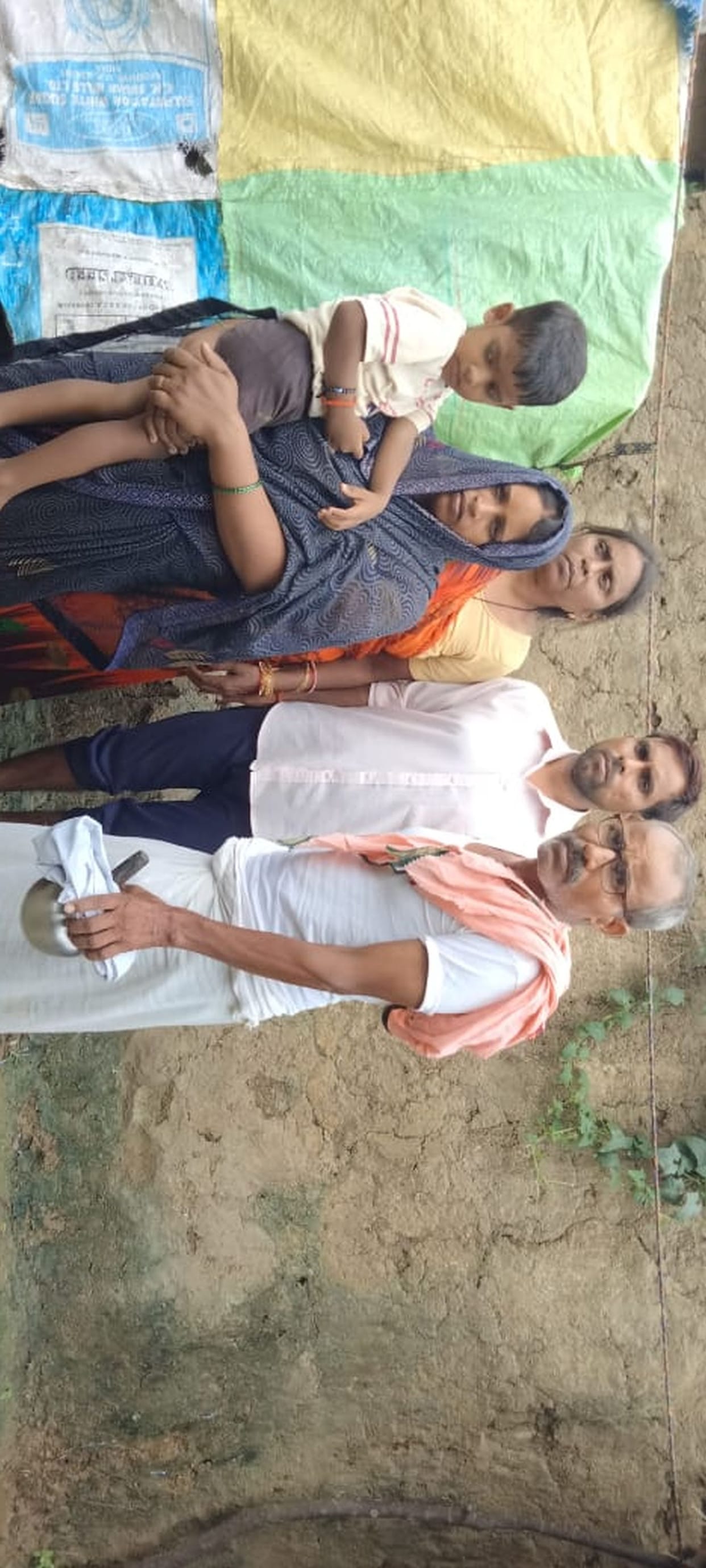 Rajendra's family lived on the basis of hard work in the city.