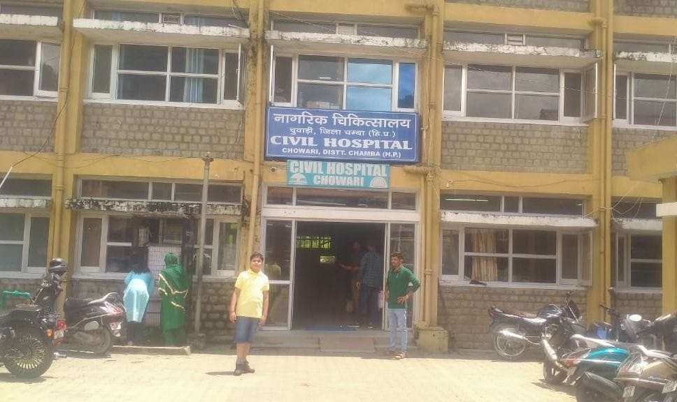 Three floor hospital, neither lift nor ramp built, patients have to be carried to the wards on their backs