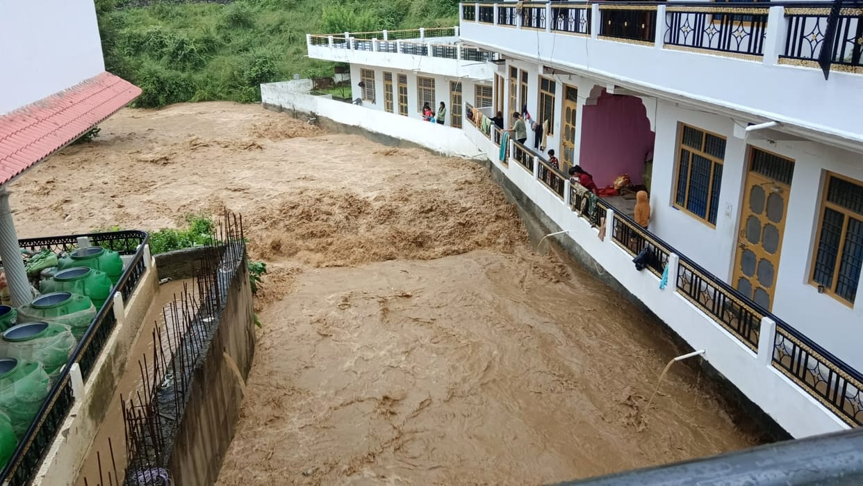 33 hours of torrential rain wreaked havoc, water entered many houses