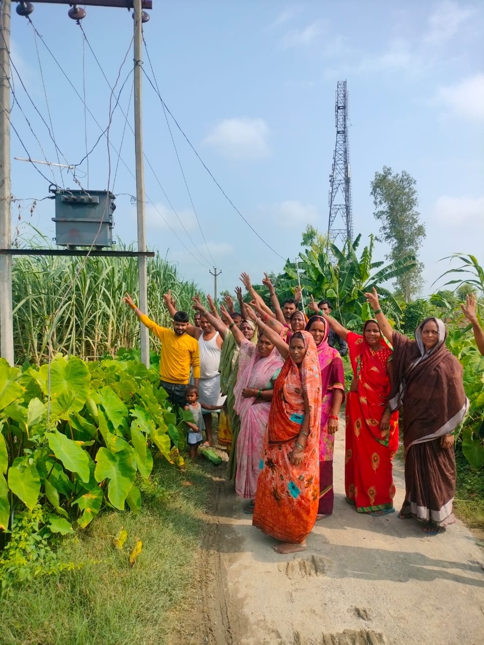 People demonstrated to demand increase in transformer capacity