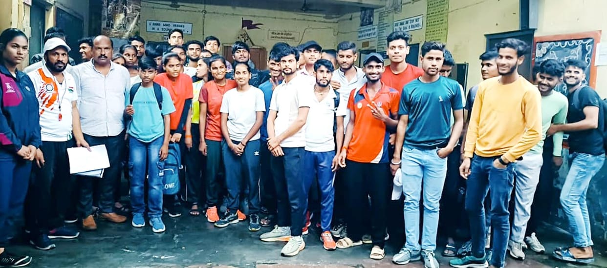 Rain hindered the selection process of players, archery competition today