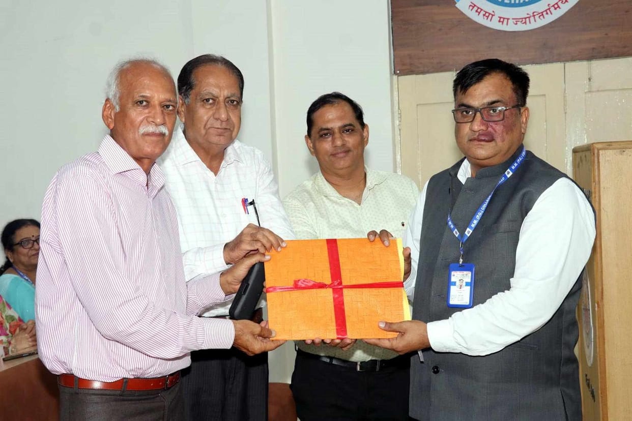 NAAC gave B   grade to MM College