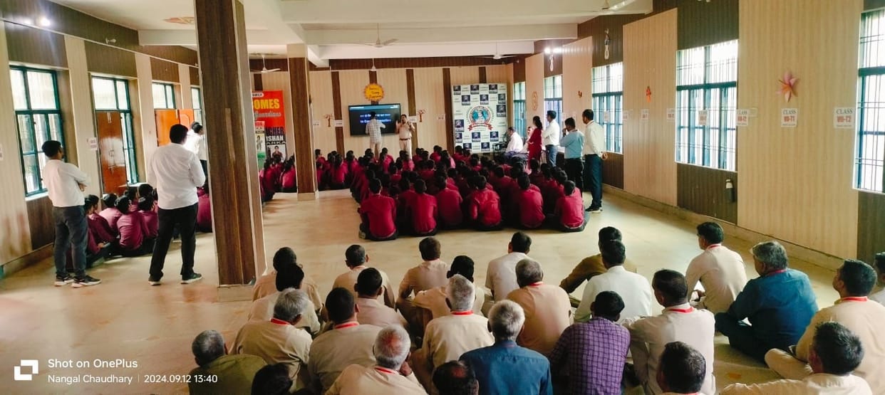 Taught traffic rules lesson to students
