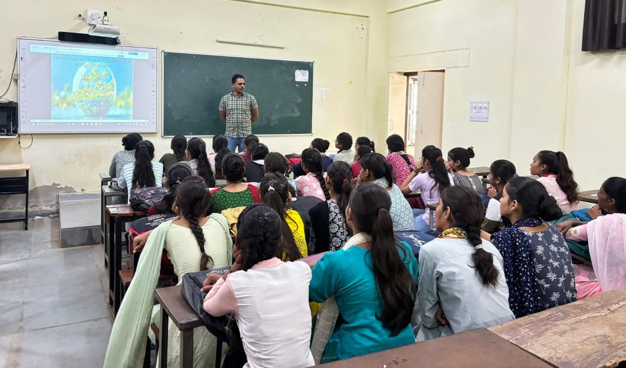 Informed students about the importance of ozone layer