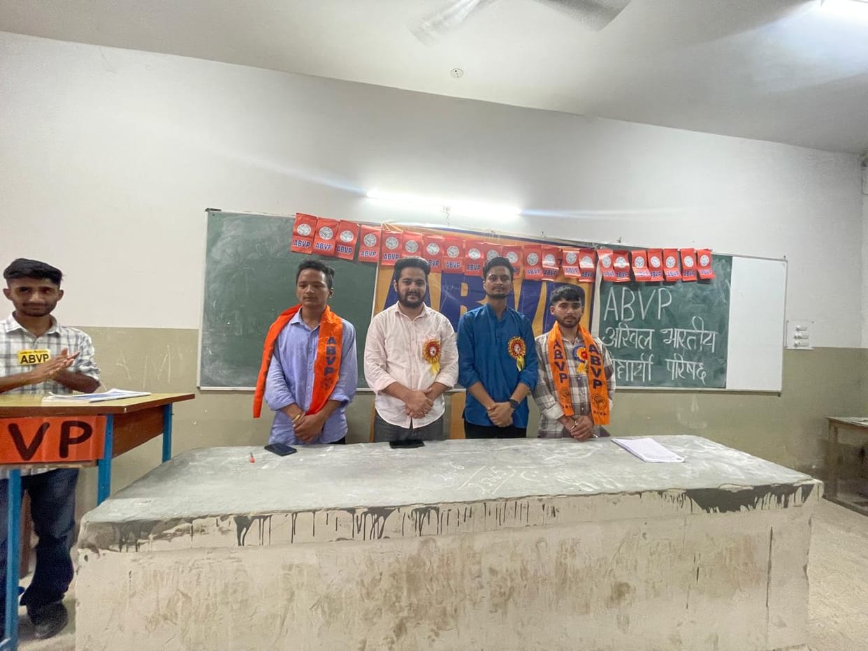 abvp nahan unit election