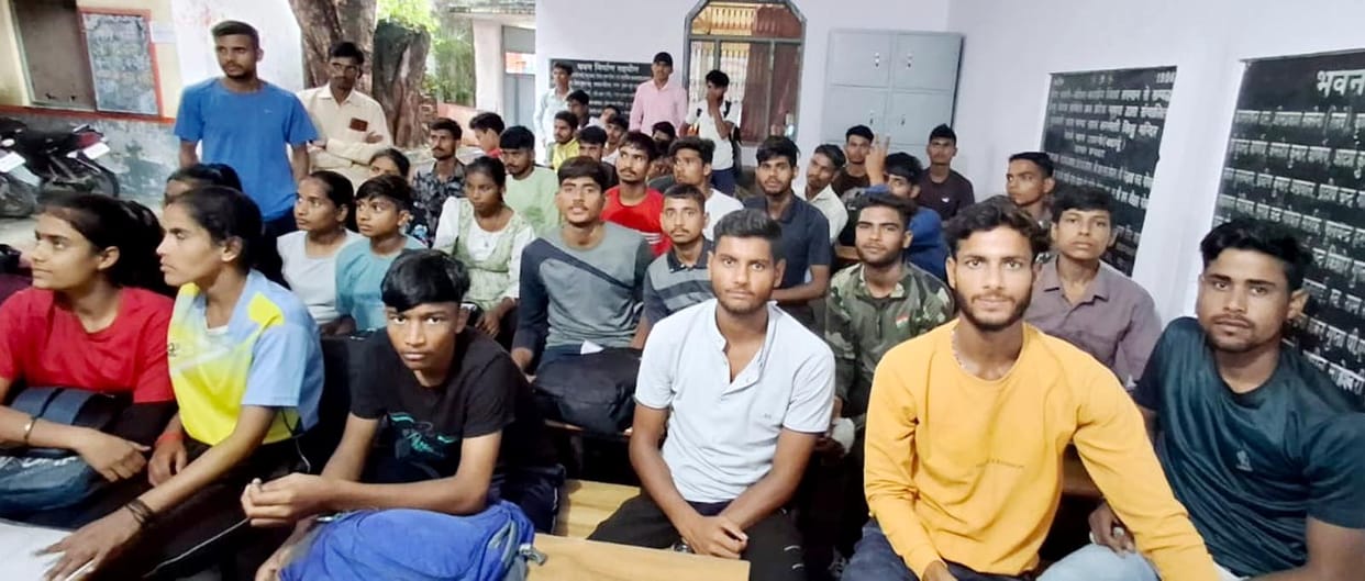 Selection of 50 players for state level athletics championship