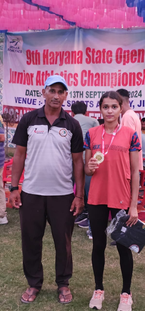 Aarti Jatwada became the fastest runner