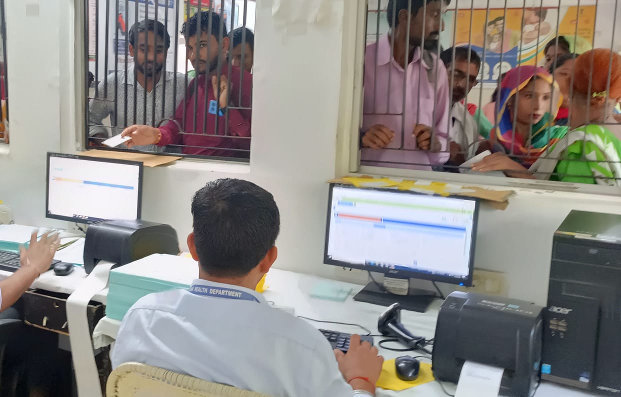 Two hundred and fifty to three hundred Ayushman card holders reaching the District Civil Hospital daily