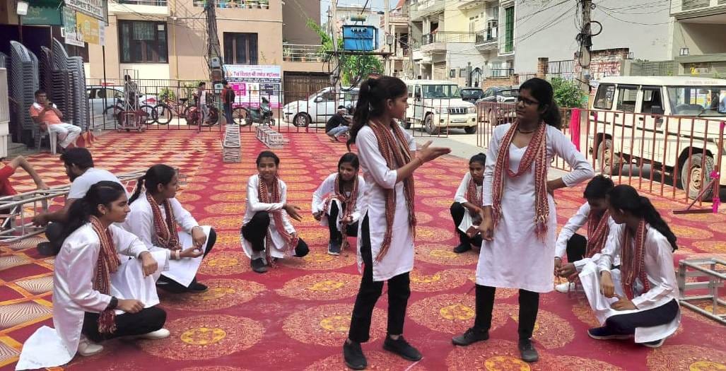 Made voters aware through street drama