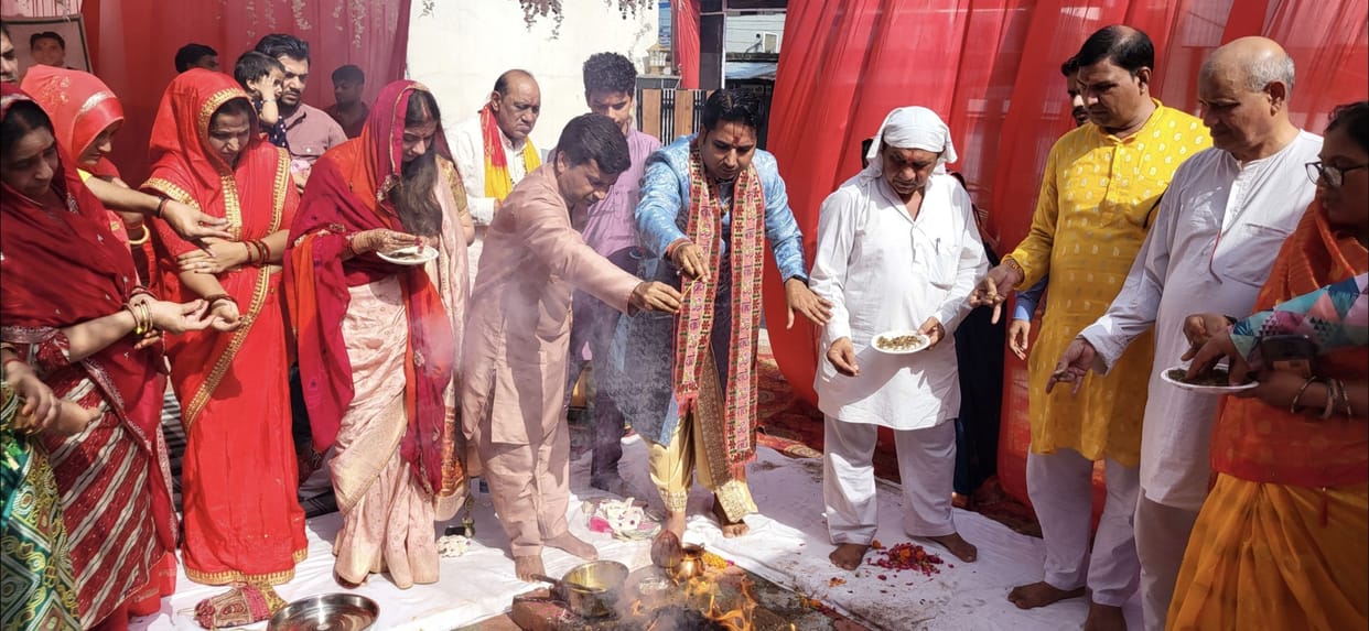 Religious rituals are completed only through Yagya