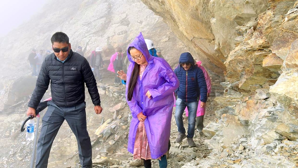 MLA Anuradha Rana inspected Khandip Kuhal
