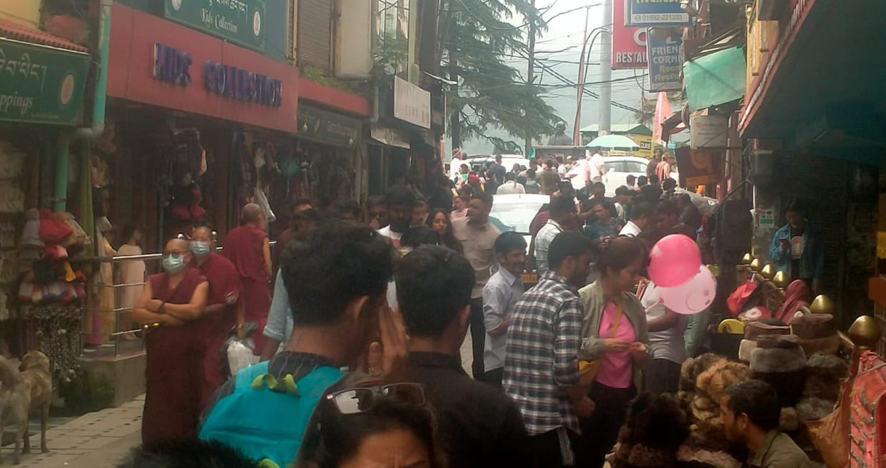 After two months, tourist activity increased in tourist city McLeodganj