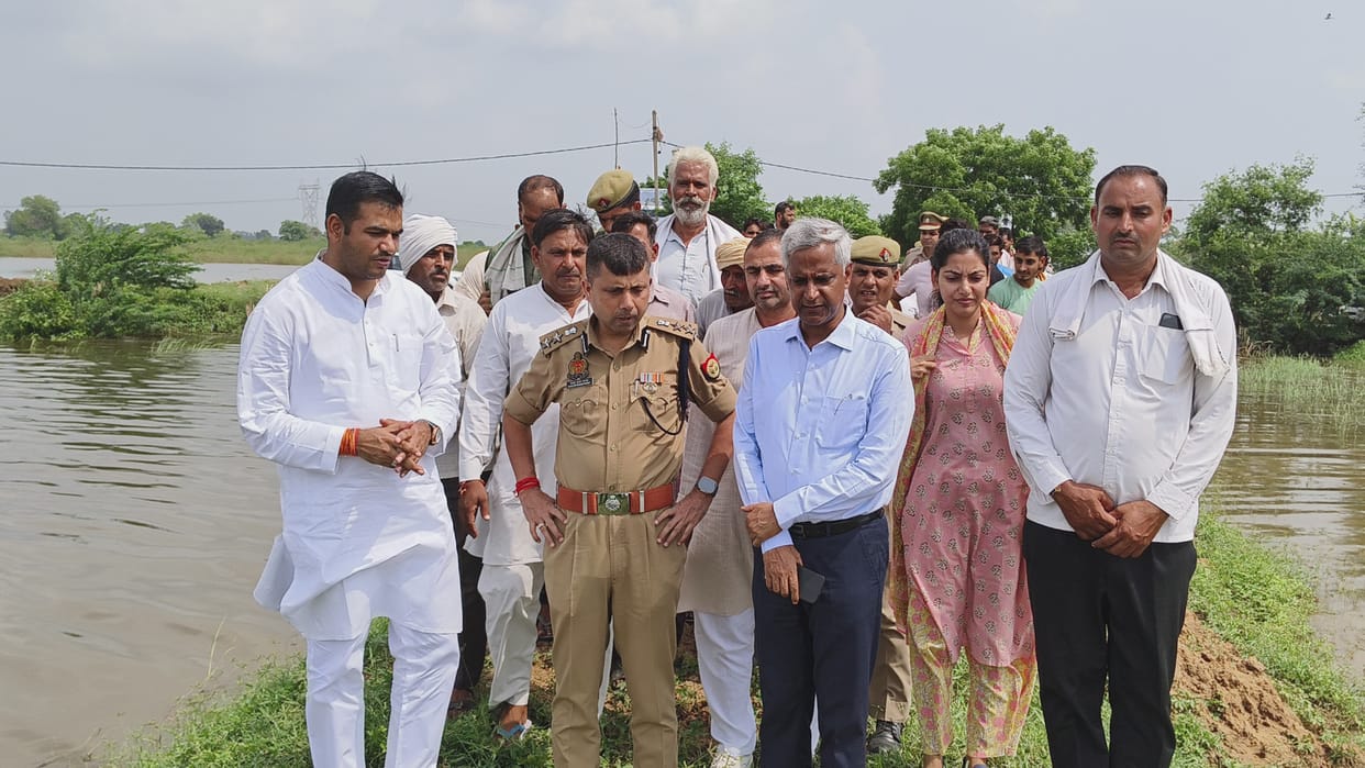 Officials engaged in survey of damage caused by rain