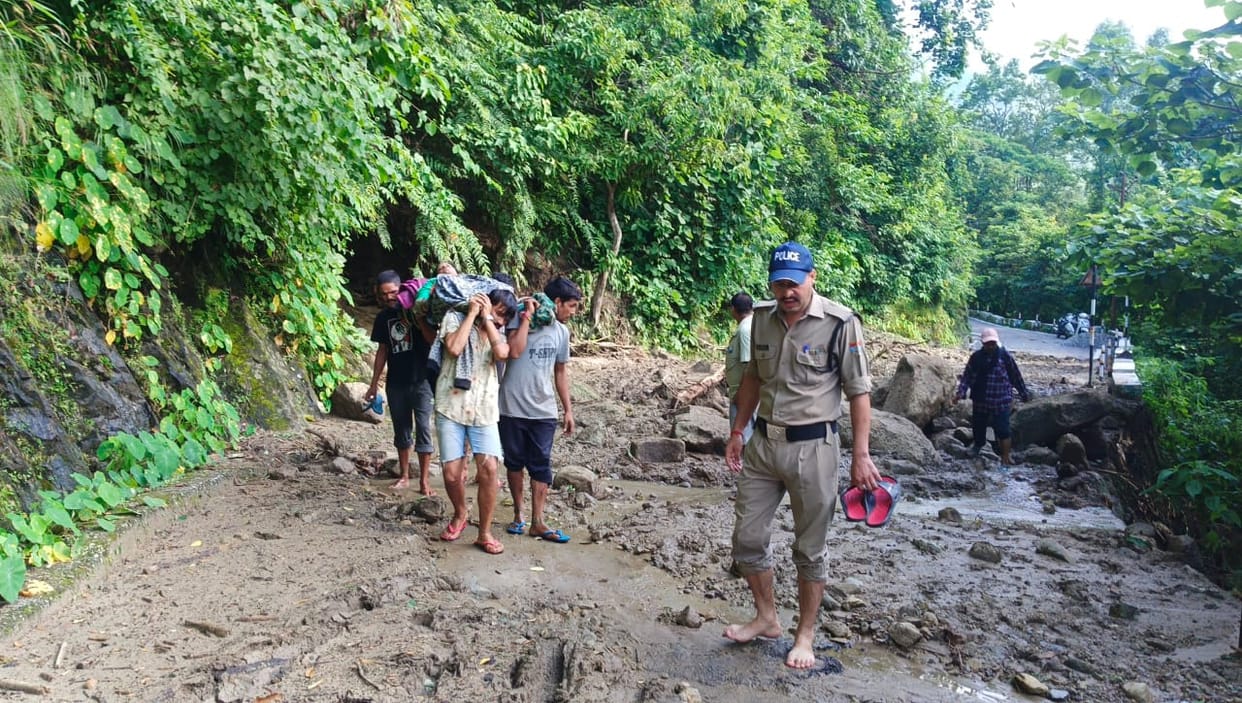 Lakhimpur devotee injured after slipping in debris