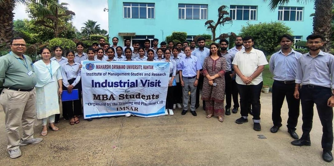 IMSOR students conducted industrial visit at LPS Bossard