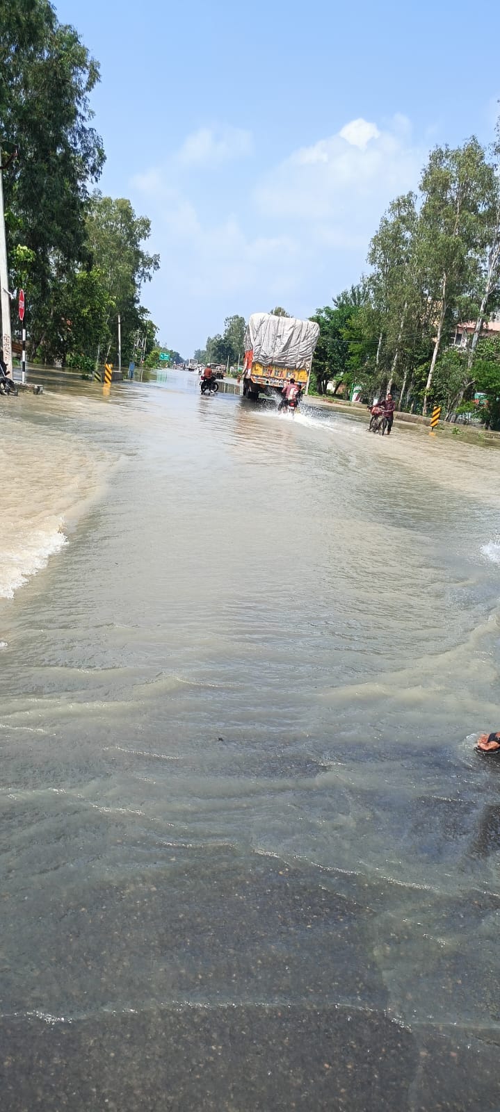 Many areas of Bisalpur are also in the grip of flood