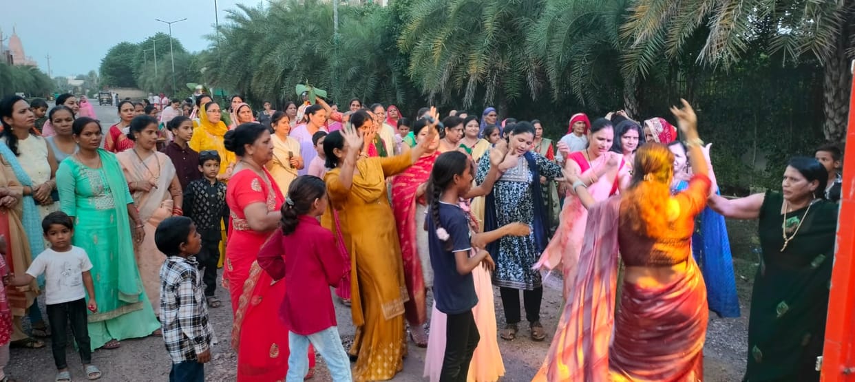 Well worship festival of Shri Krishna celebrated in the temple
