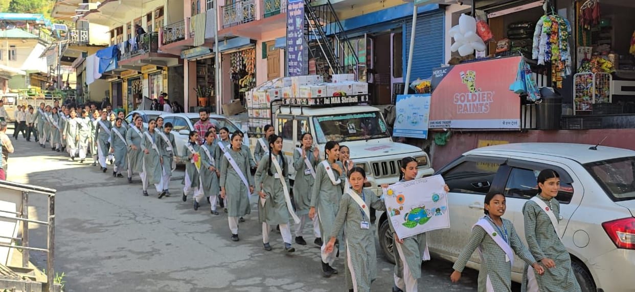 Takleach School, World Ozone Day, made students aware
