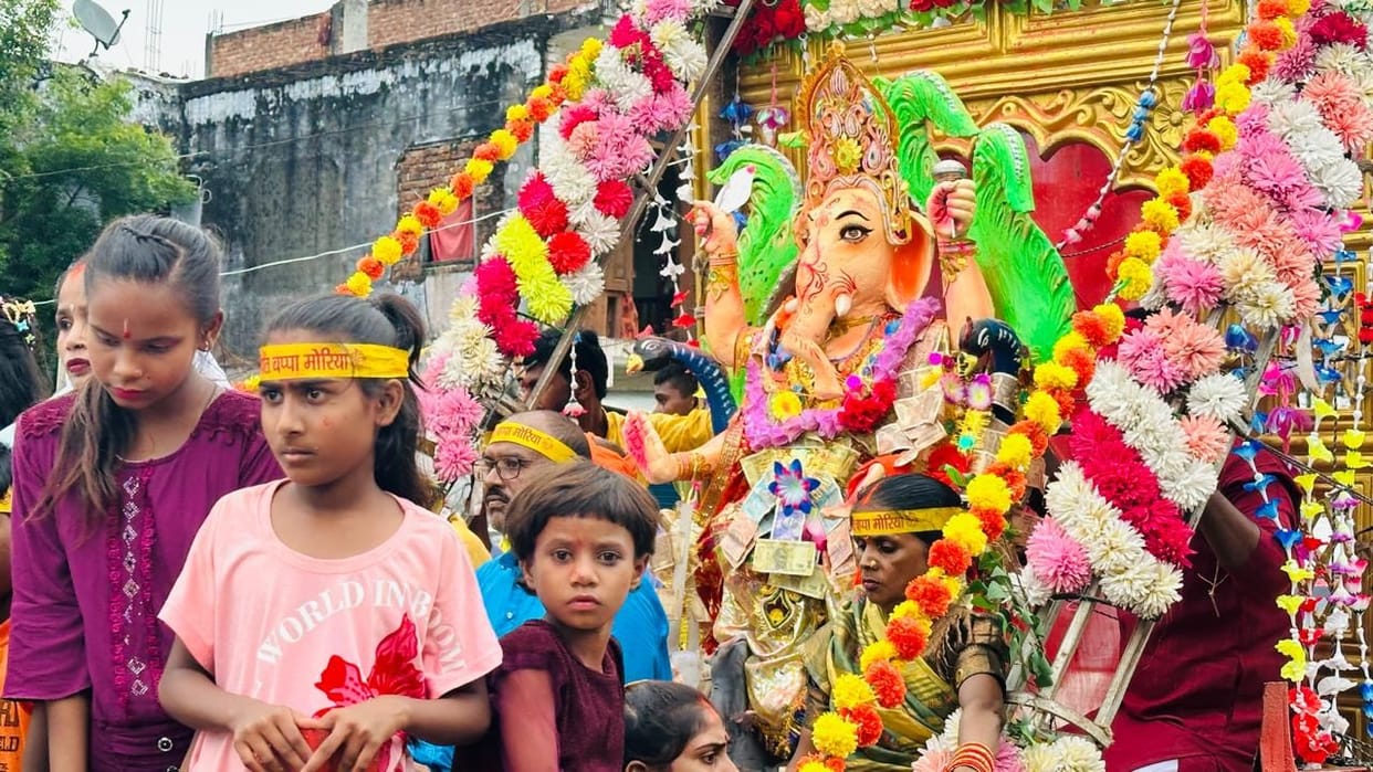 Ganpati Bappa Morya, come early next year...