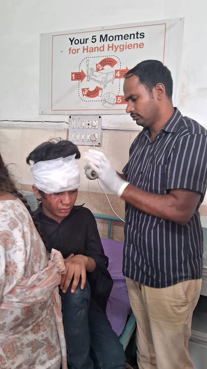After the accident, there was screaming and shouting not only in the bus but also in the hospital