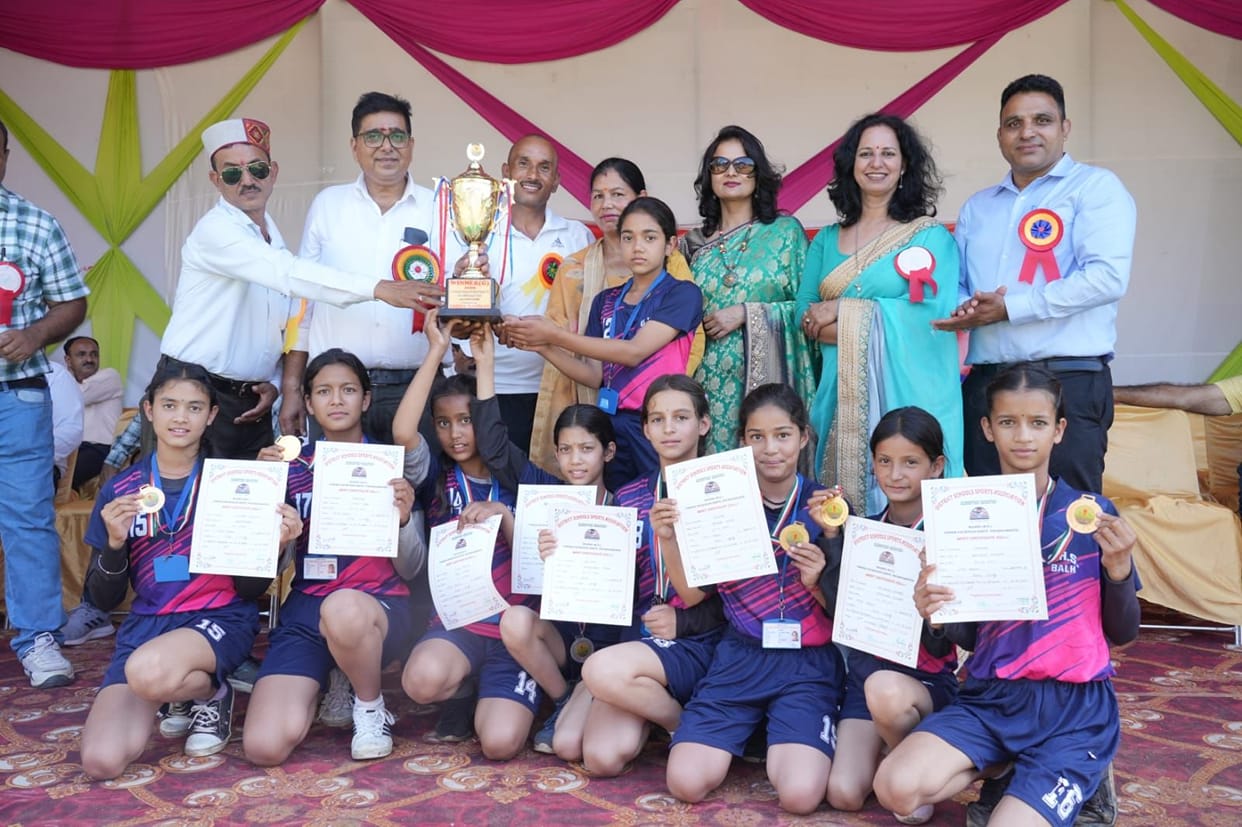 Balh School of Chauhar Valley won many medals, hard work paid off