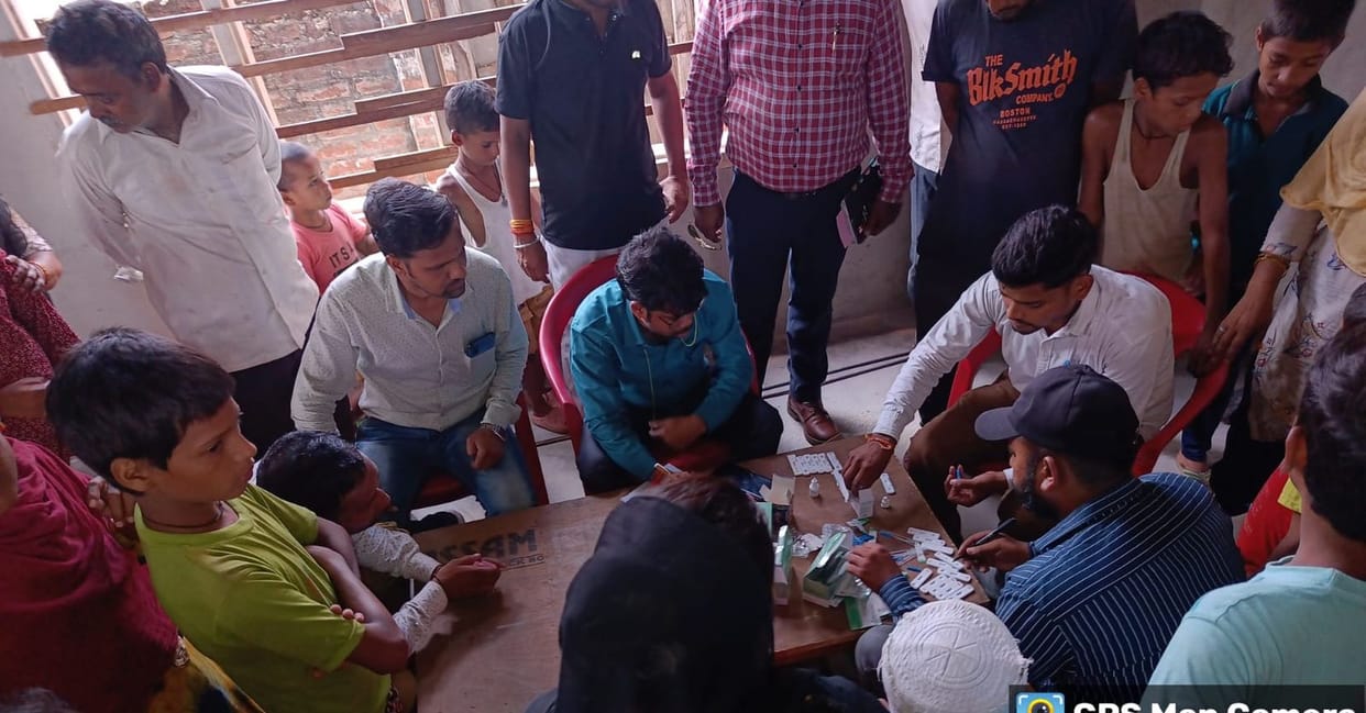 1336 people from dengue affected wards were examined