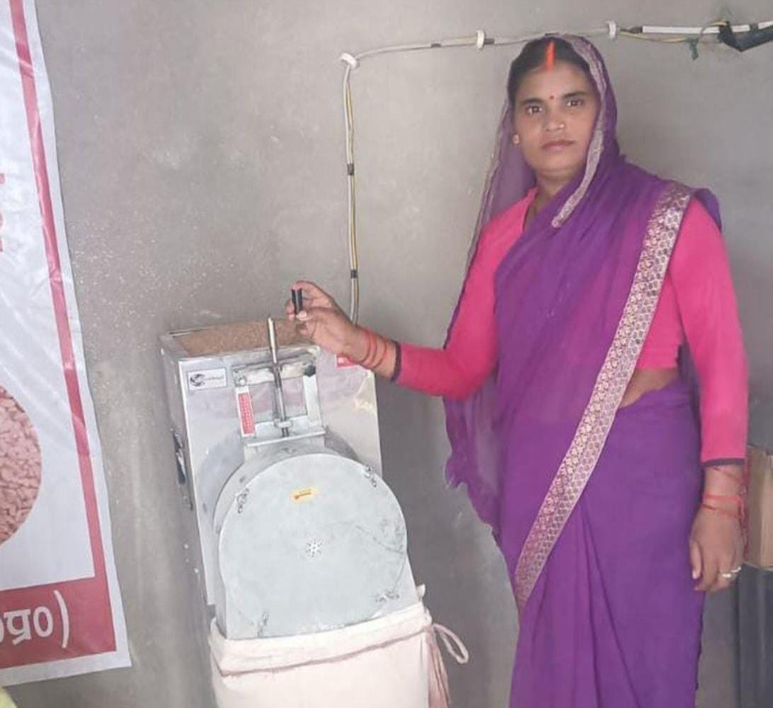 Neelam is providing employment to village women