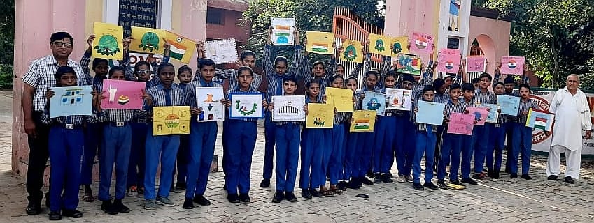 Students took out voter awareness rally