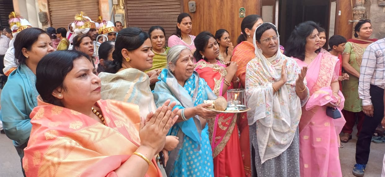 Jain Sabha celebrated the festival of Anant Chaudas