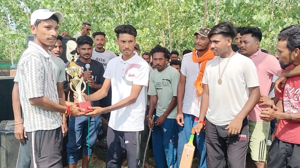 Rampura won the final match of the tribal cricket tournament