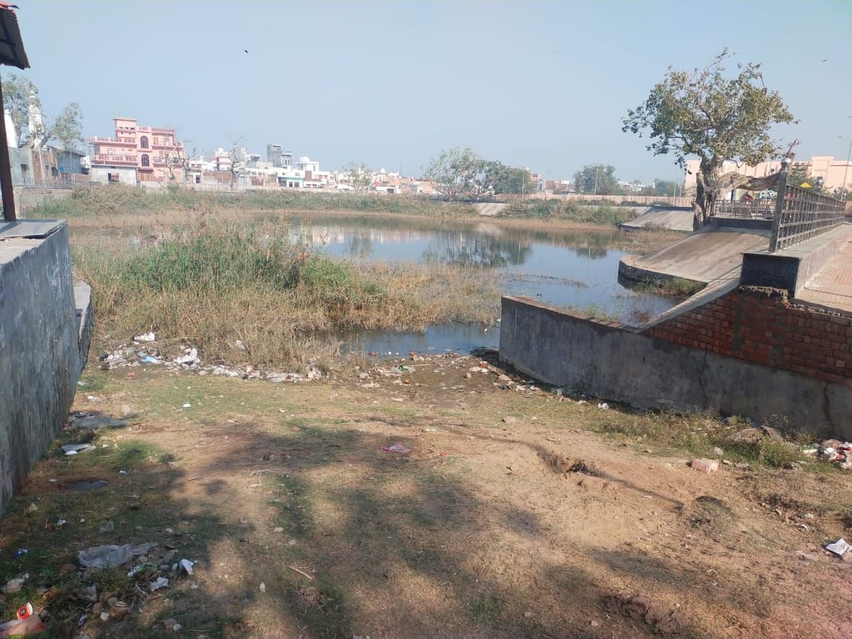 Even after ten years of rule, development could not take place in Bawanikheda.