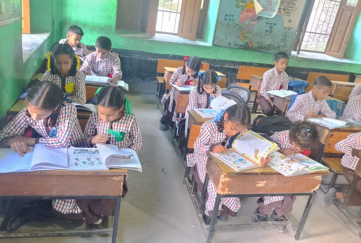 Students reached Ranjani school after assurance, brightness returned