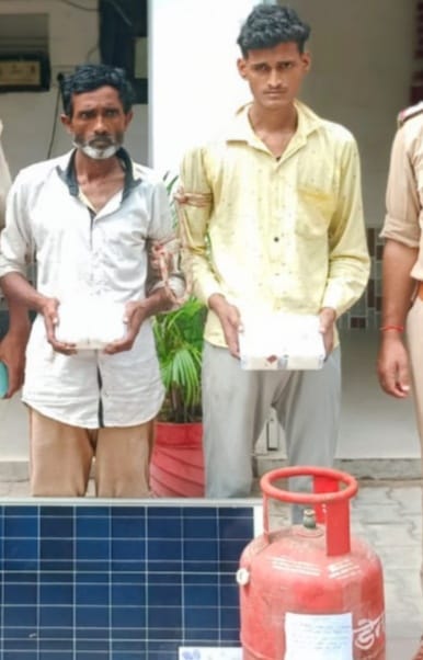 Two accused of theft in Ram Janaki temple arrested, goods recovered