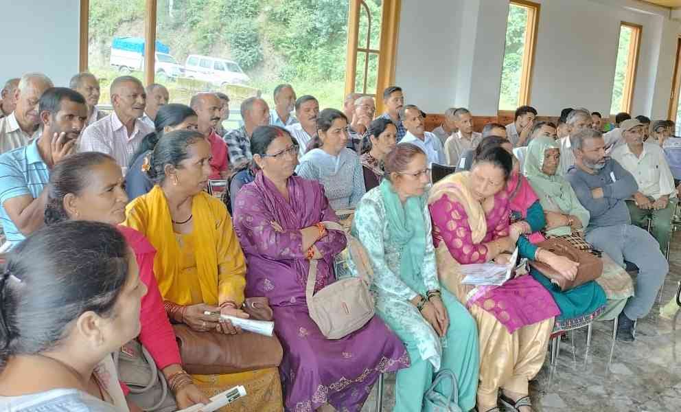 Information about IDP project given to farmers