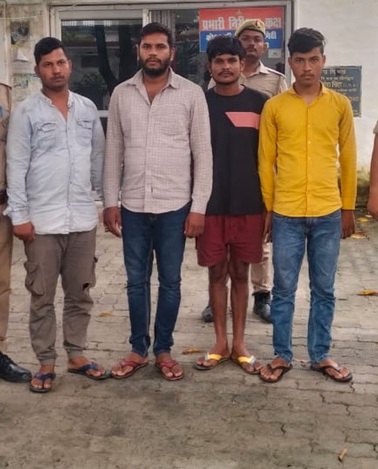 Four accused arrested for firing and attacking priest's house